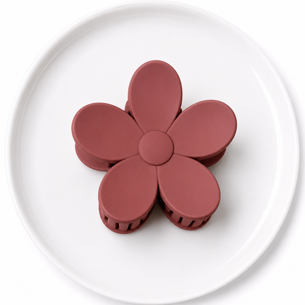 Bloom Petal Flower Hair Claw Clip
