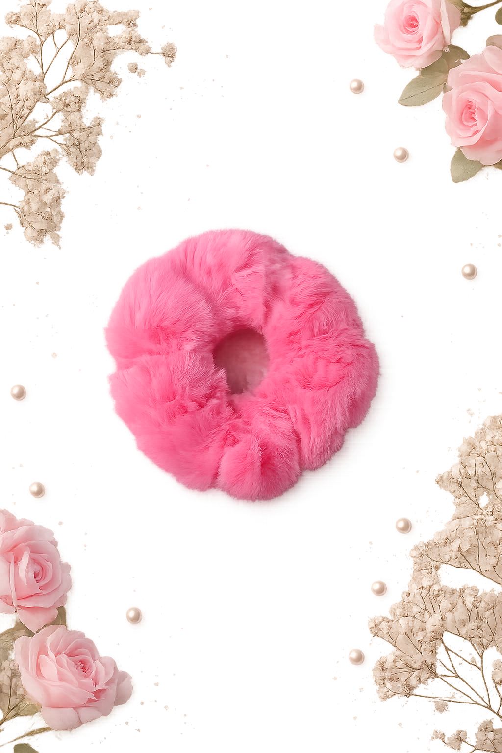 Cloud Soft Plush Scrunchie