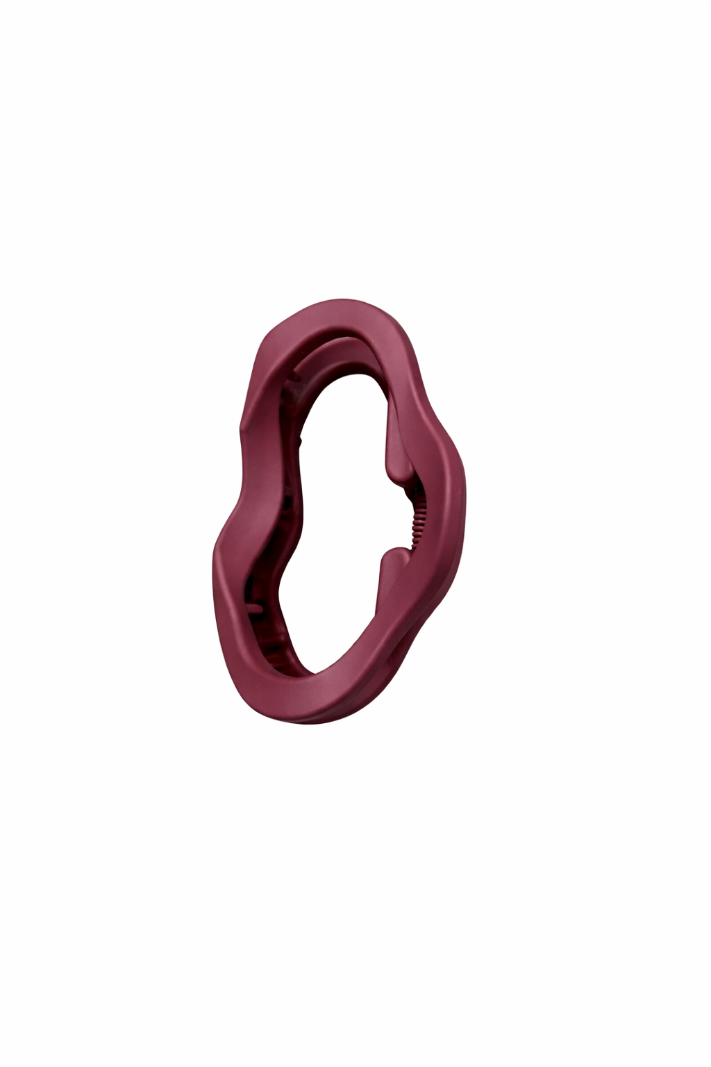 Blush Wave Hair Claw Clip