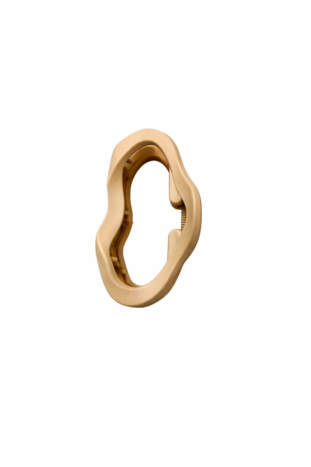 Blush Wave Hair Claw Clip