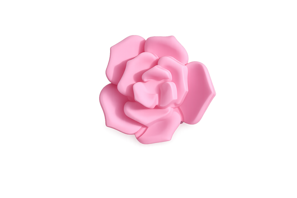 Bloom Rose Hair Claw Clip