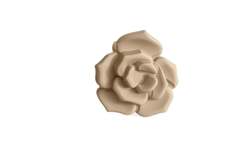 Bloom Rose Hair Claw Clip