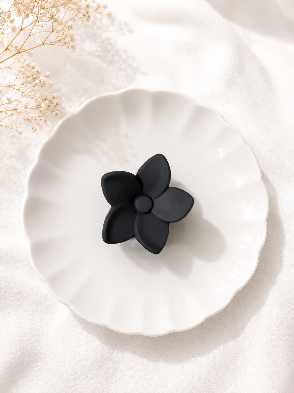 Moon Petal Hair Clip (small)