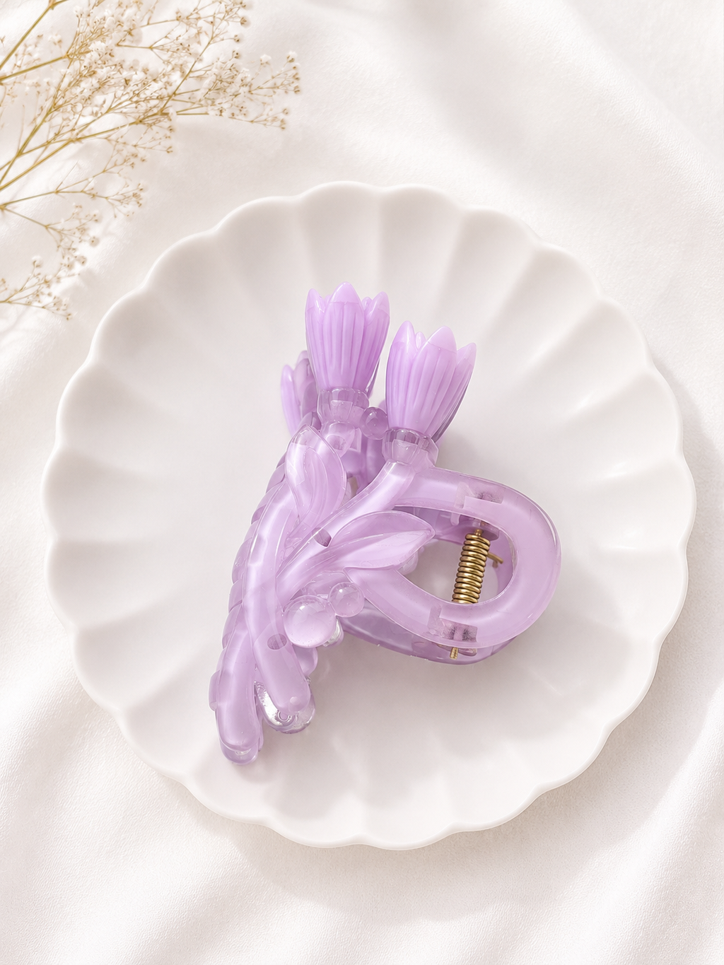 Tulip Glow Hair Claw