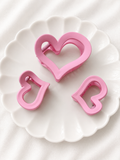 Heart Glow Claw Clip Set