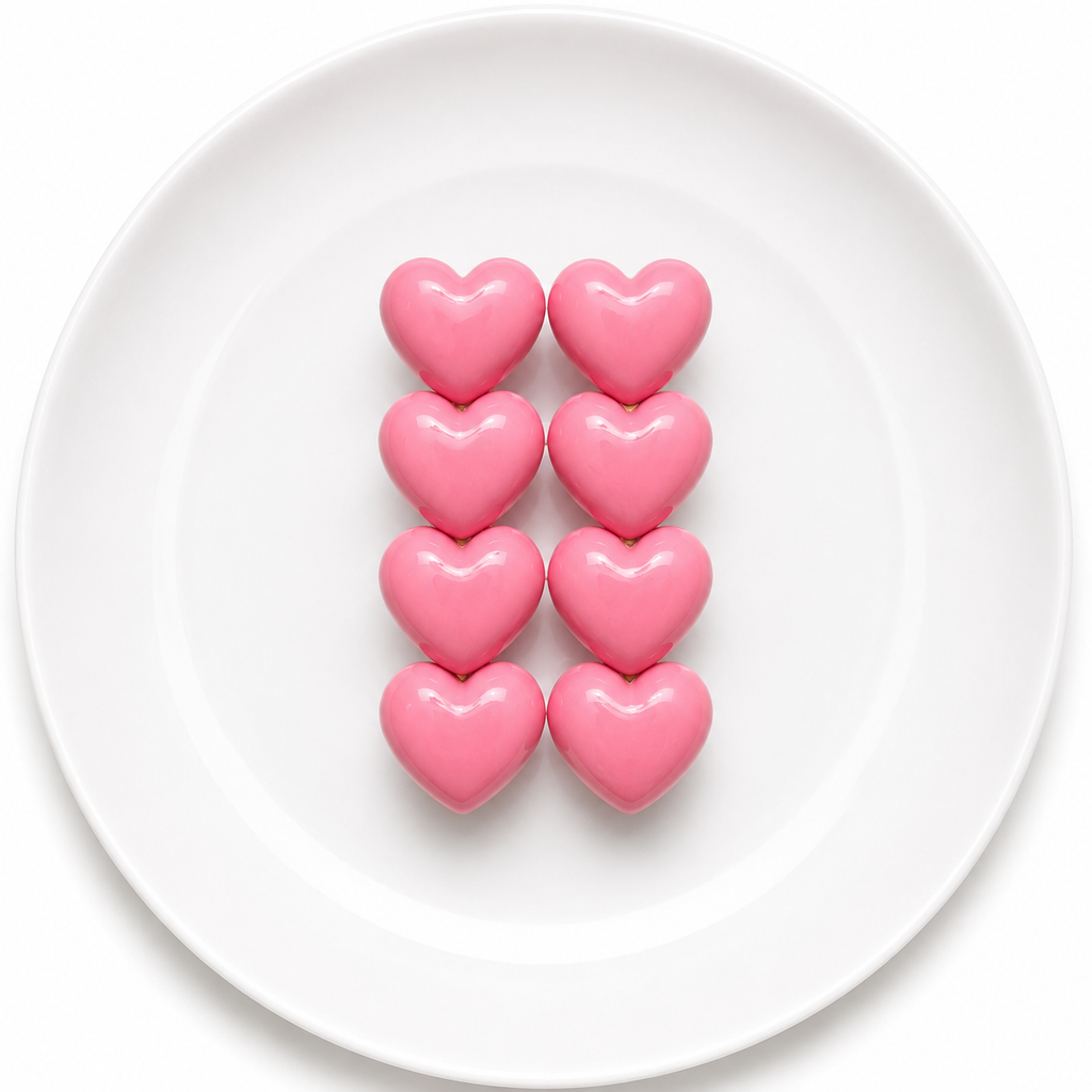 Heart Glow Alligator Hair Clip 💖