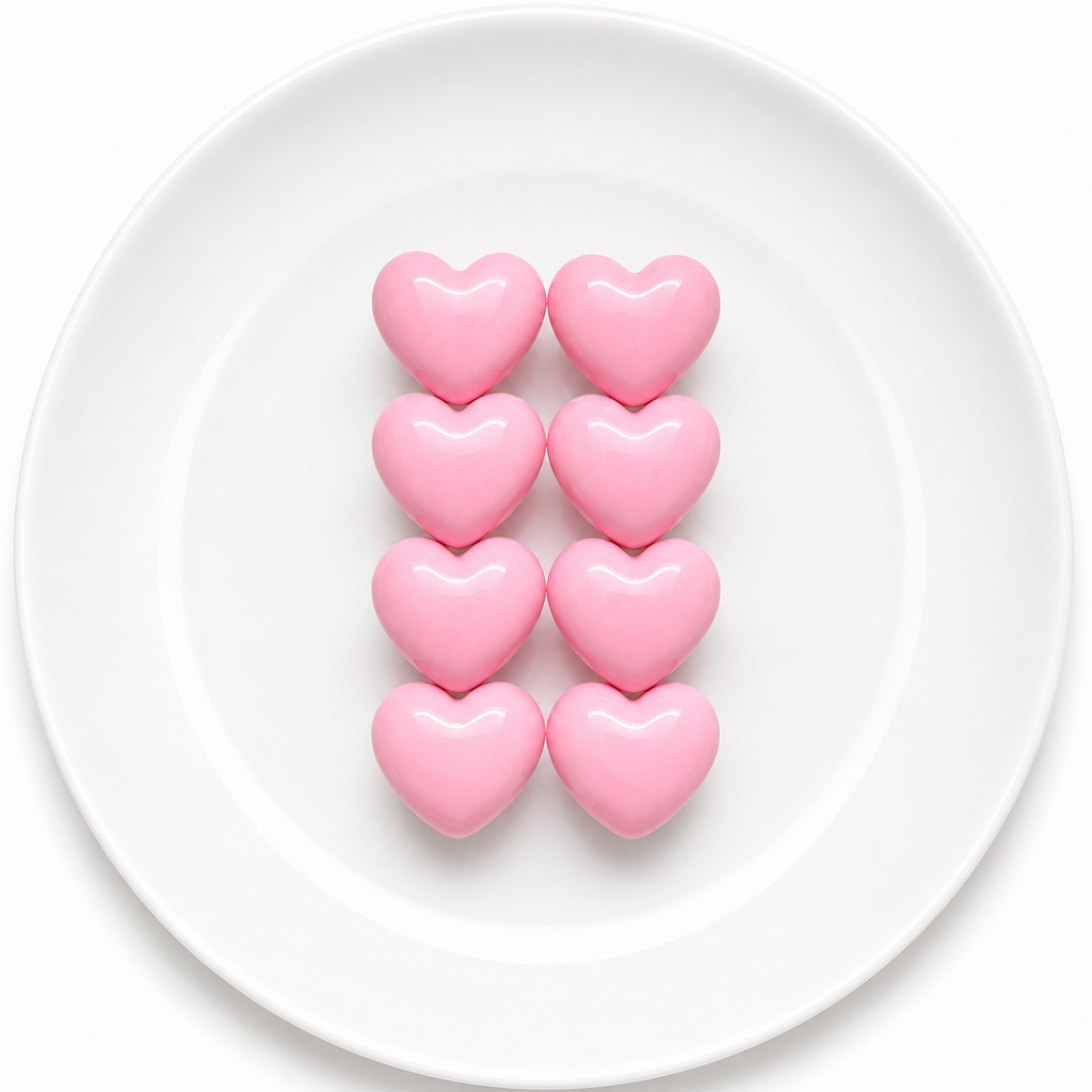 Heart Glow Alligator Hair Clip 💖