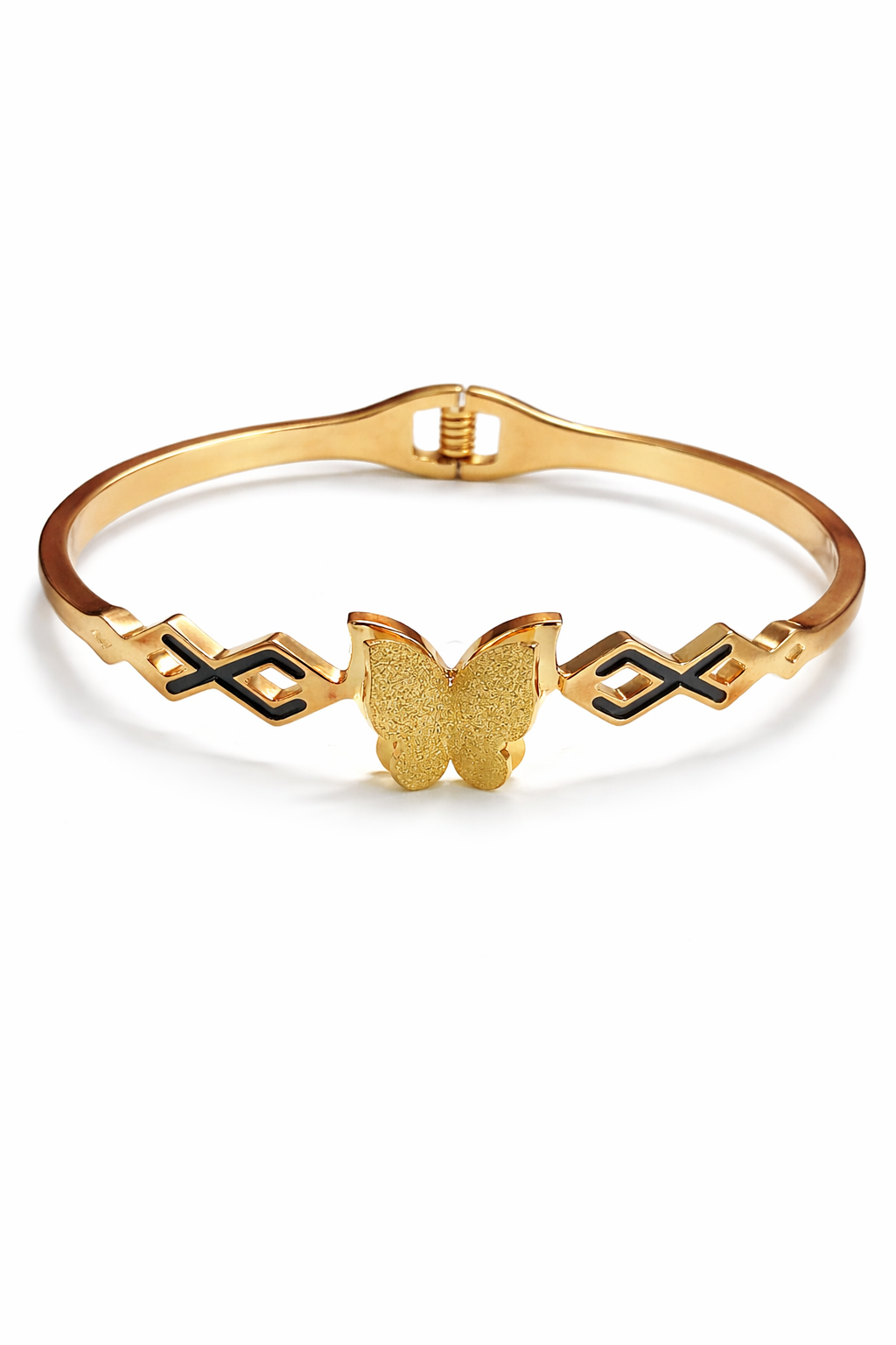 Golden Butterfly Infinity Bracelet