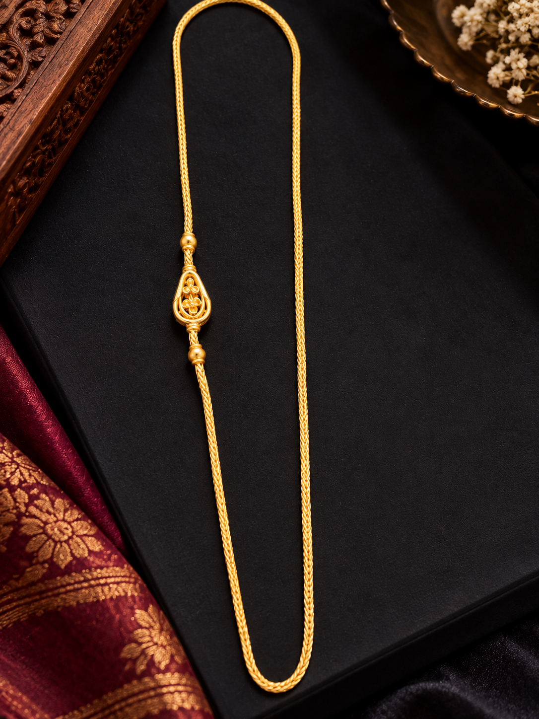 Mangala Thaarakai Chain – Mogappu Thali Chain ✨