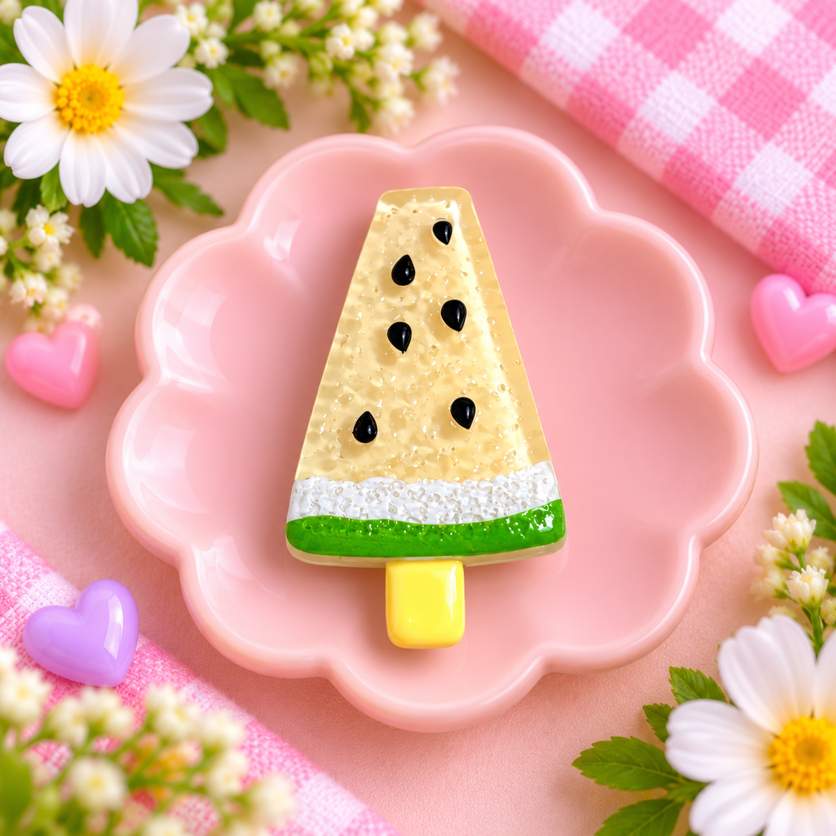 🍉 Watermelon Pop Hair Clip