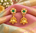 Pachai Mayil Jhumka 💚