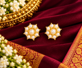 Annam Pearl Cluster Earrings