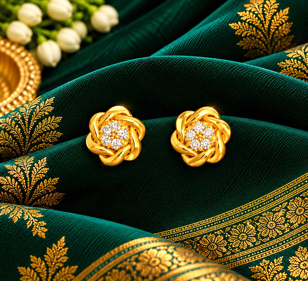 Pon Arasi Stud Earrings