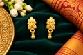 Manjari Gold Side Earrings