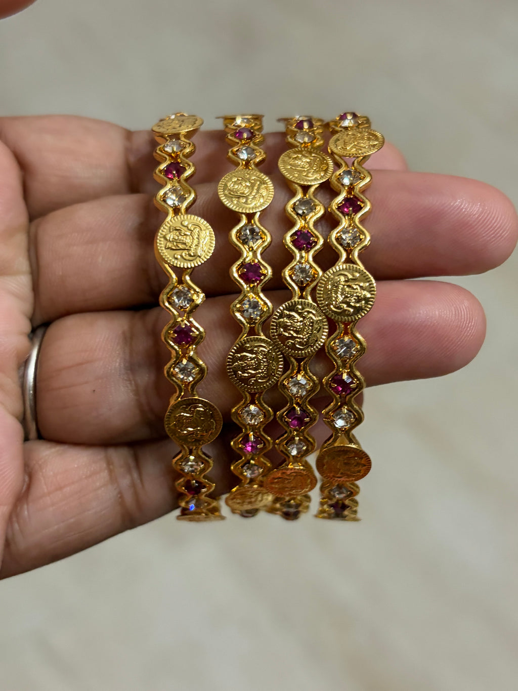 Lakshmi Coin Bangles ✨