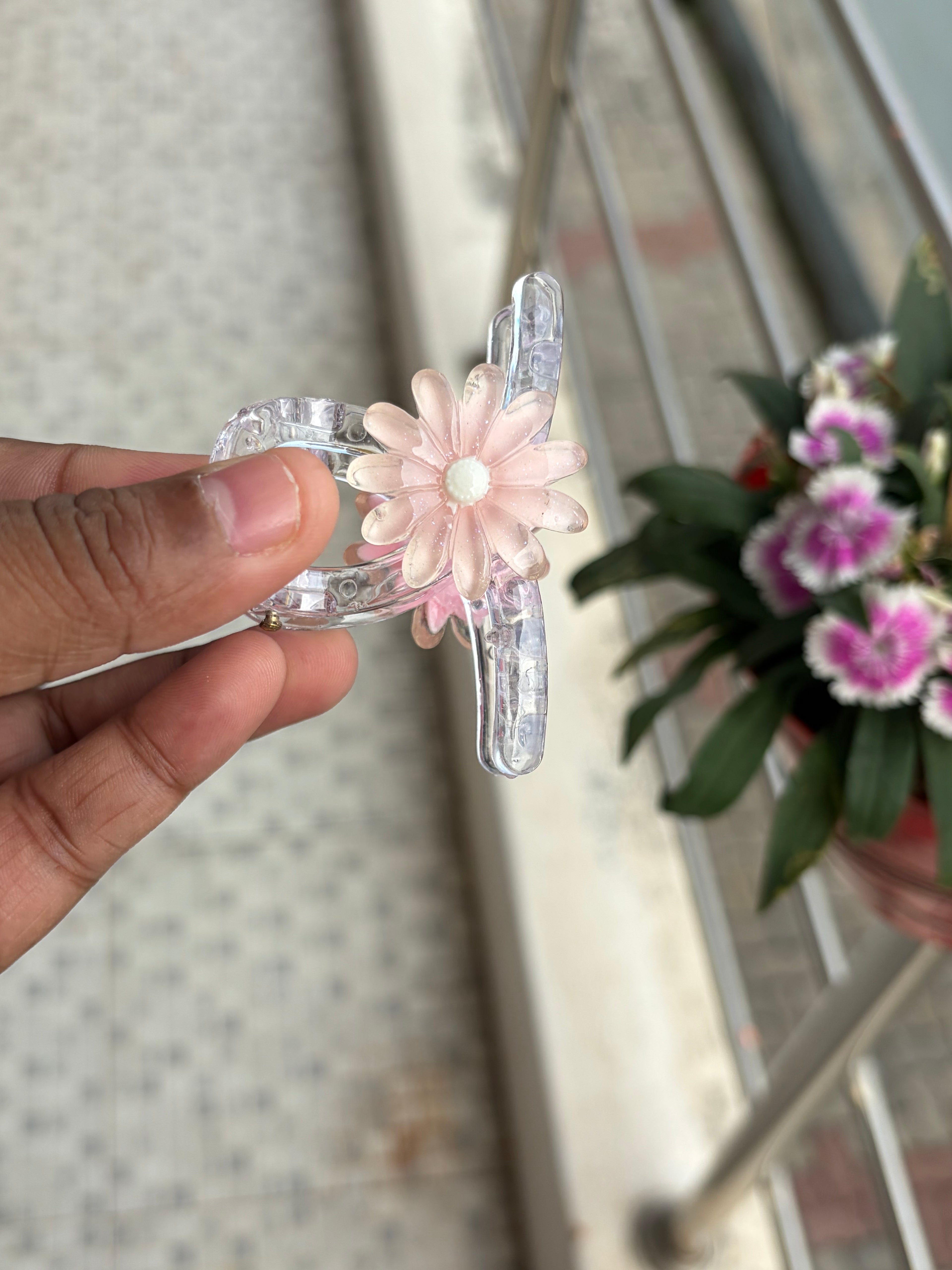 Korean Daisy Flower Hair Clip