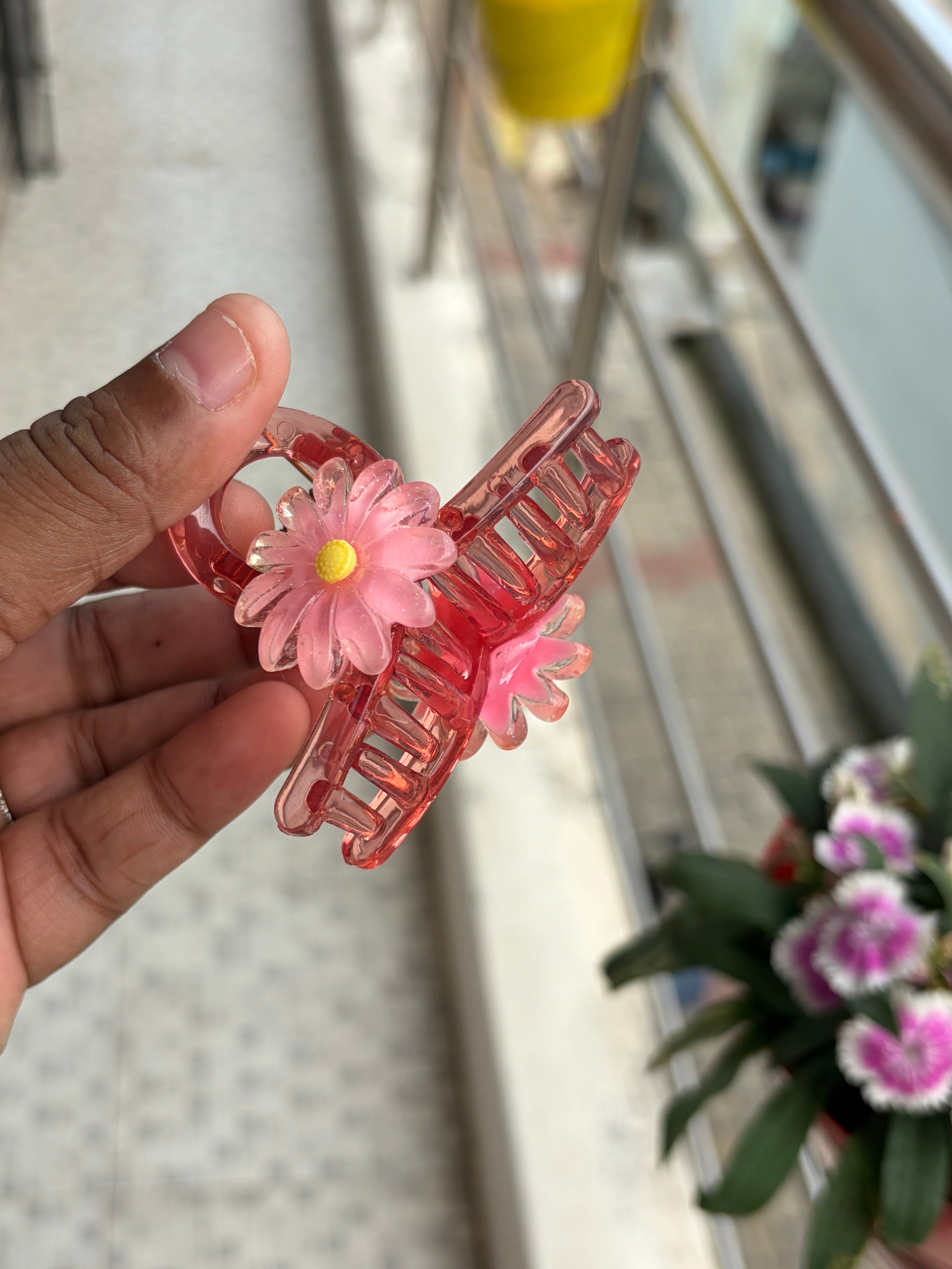 Korean Daisy Flower Hair Clip