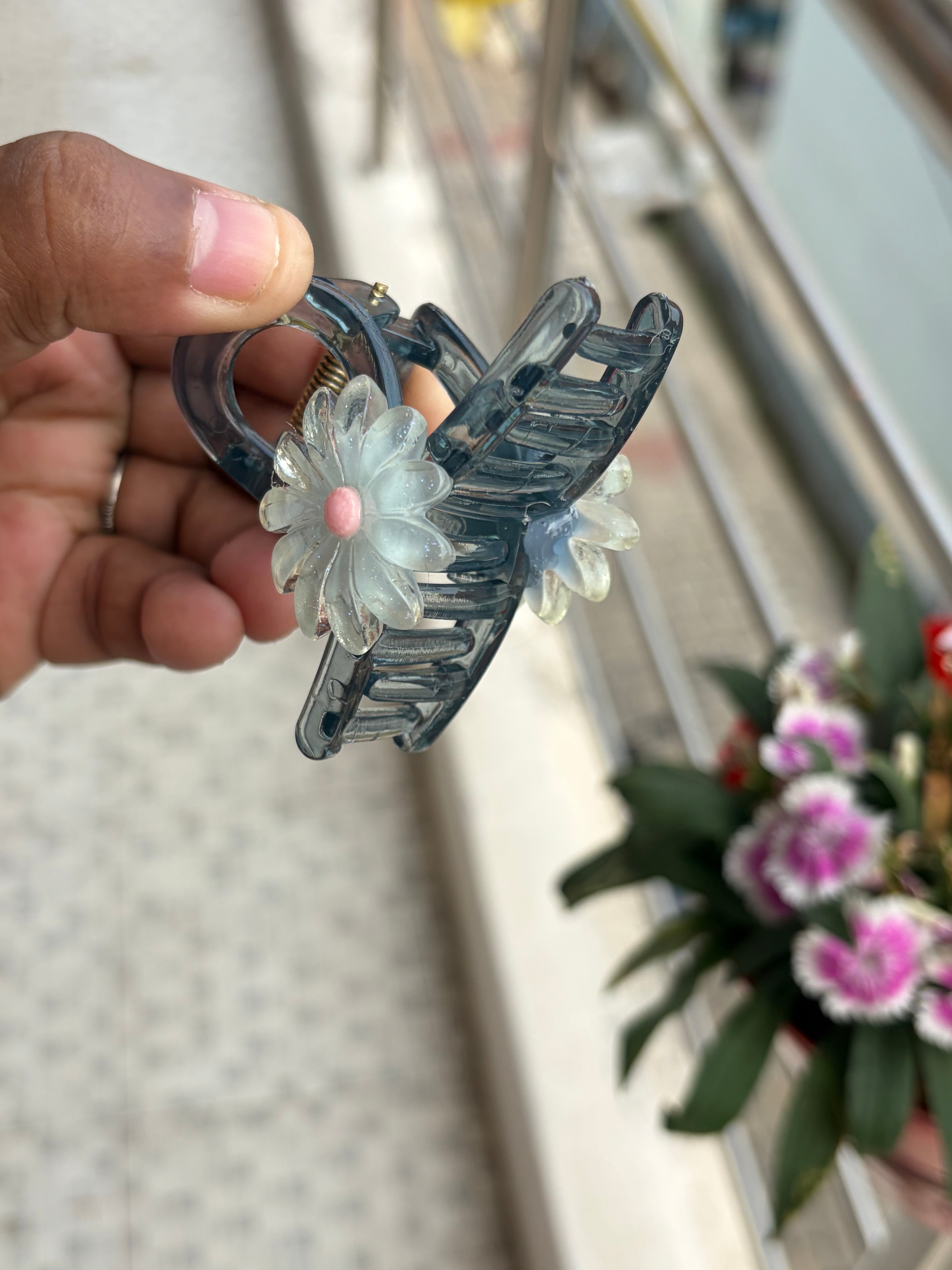 Korean Daisy Flower Hair Clip