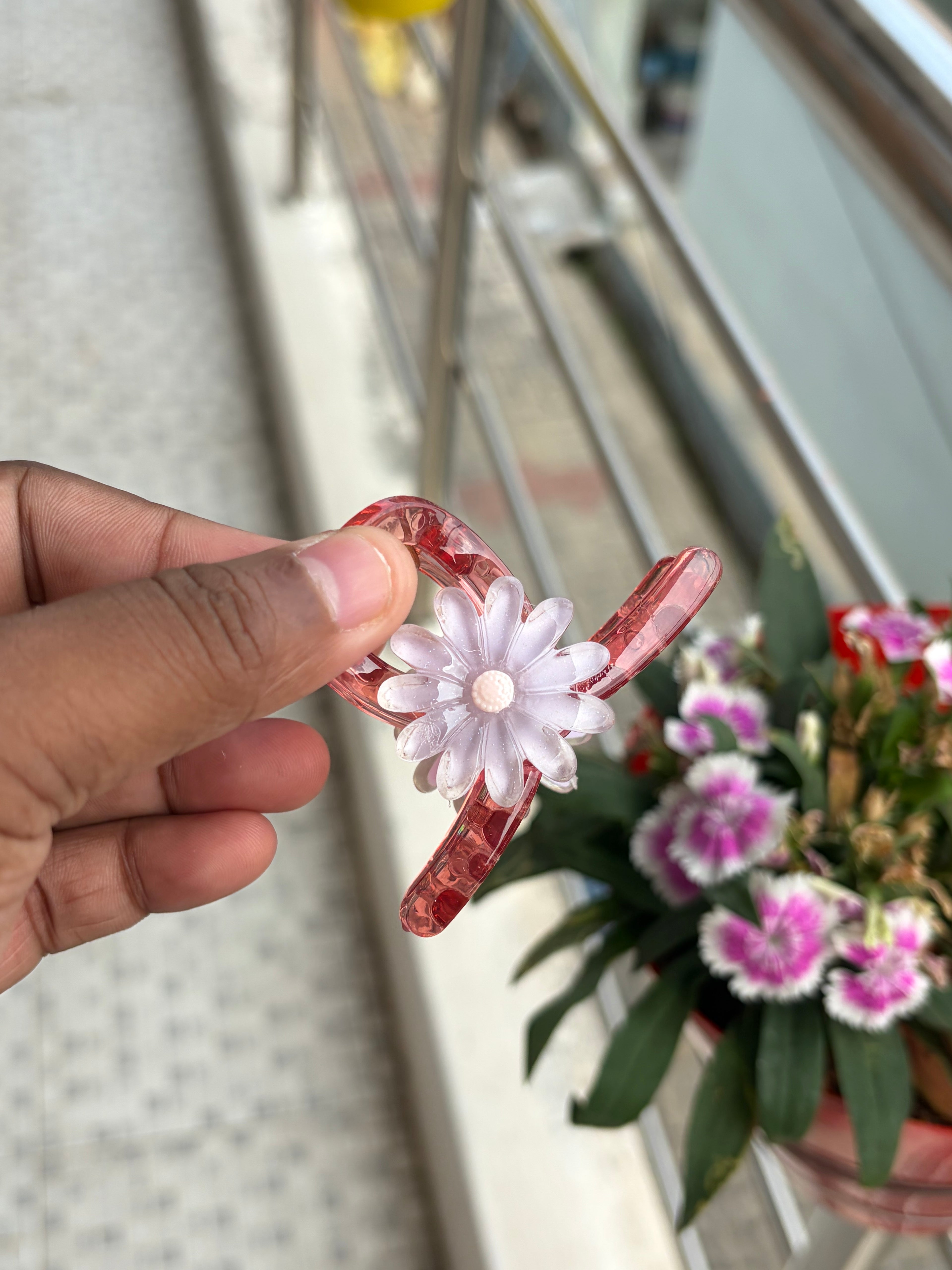 Korean Daisy Flower Hair Clip