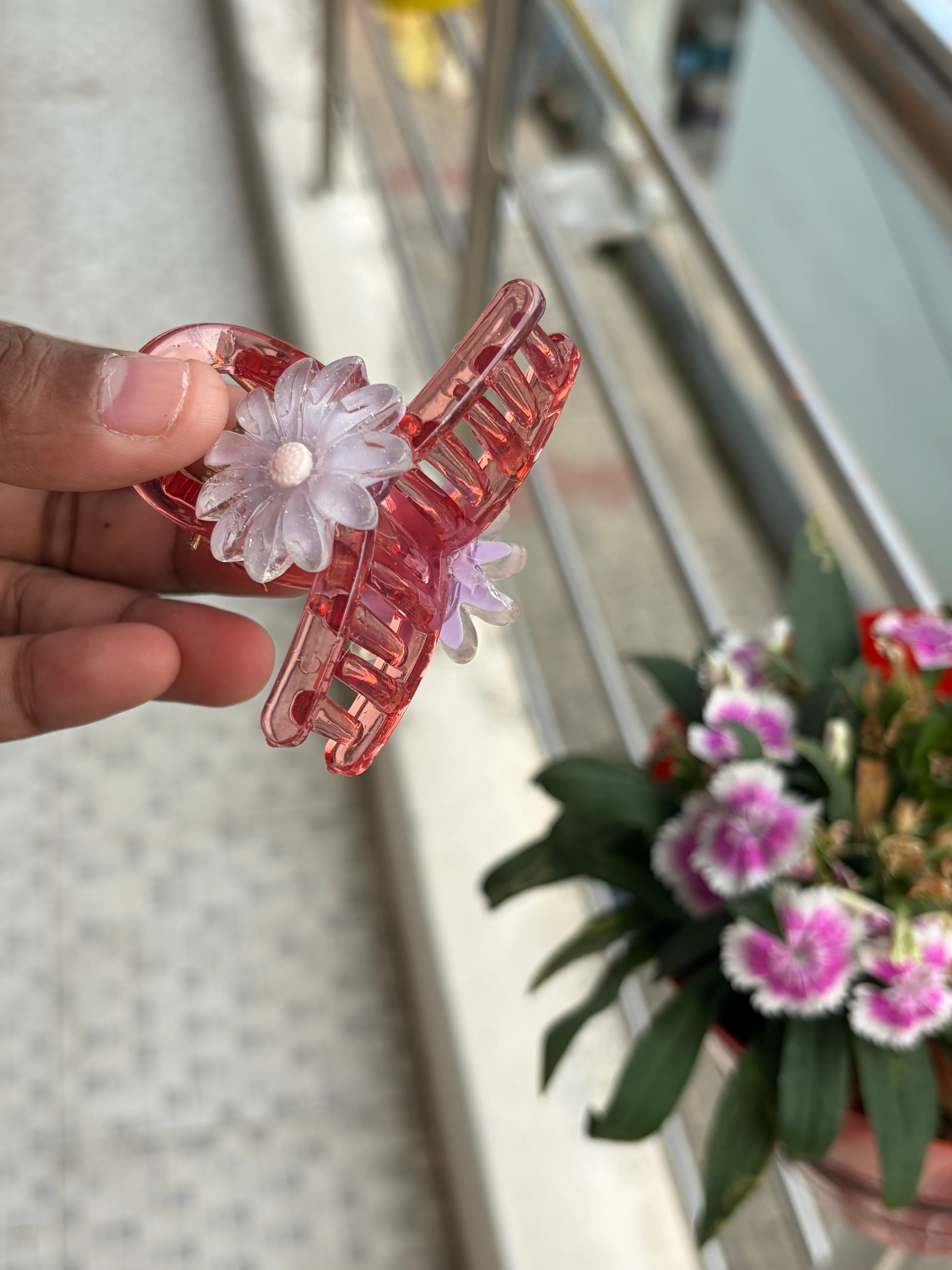 Korean Daisy Flower Hair Clip