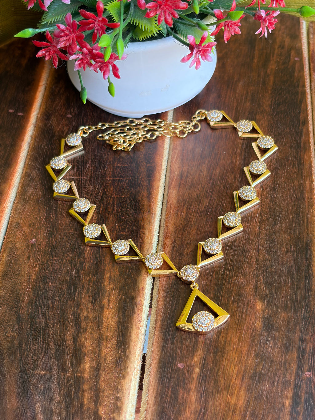 Luxury Crystal Drop Necklace