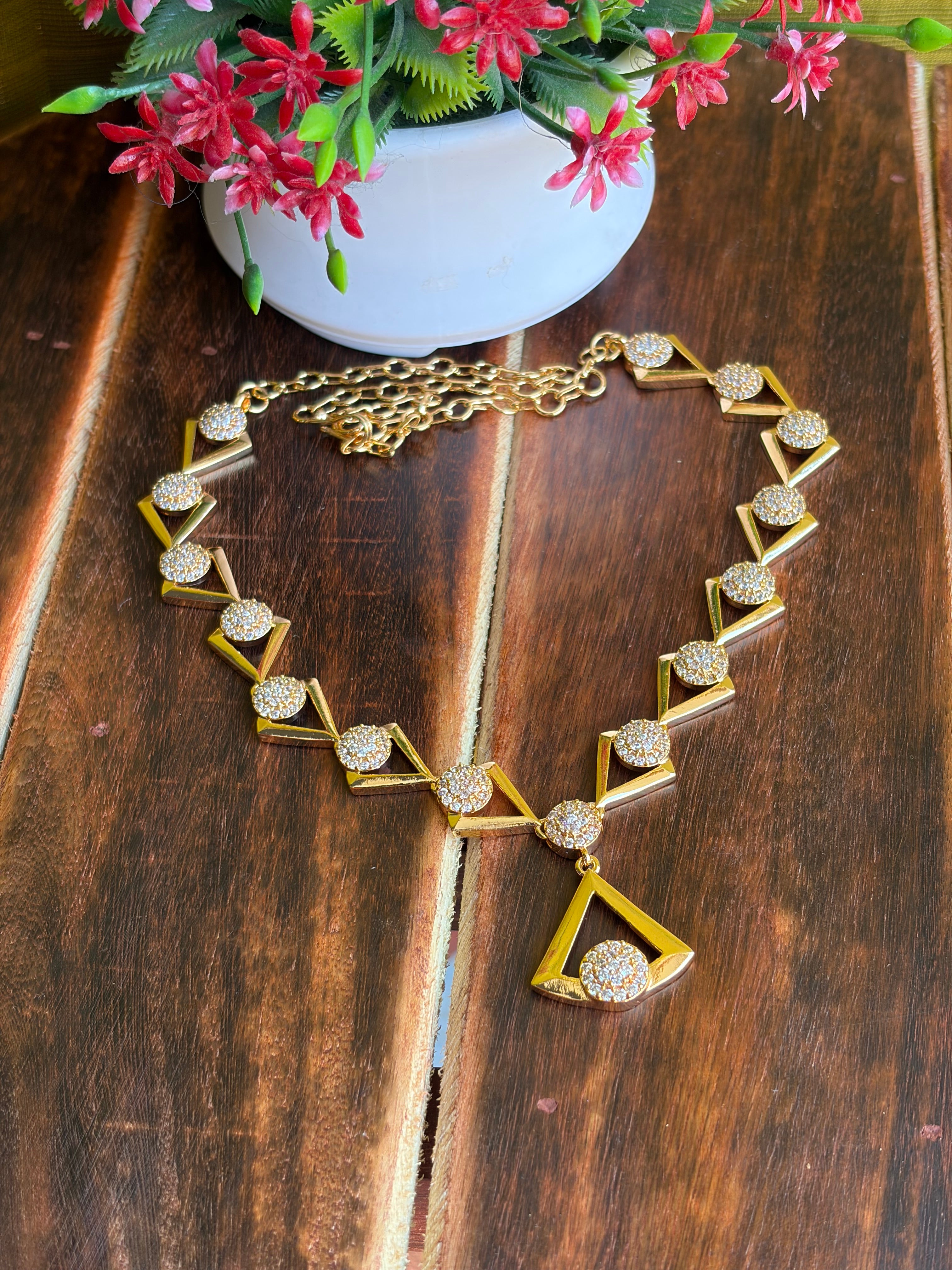 Luxury Crystal Drop Necklace
