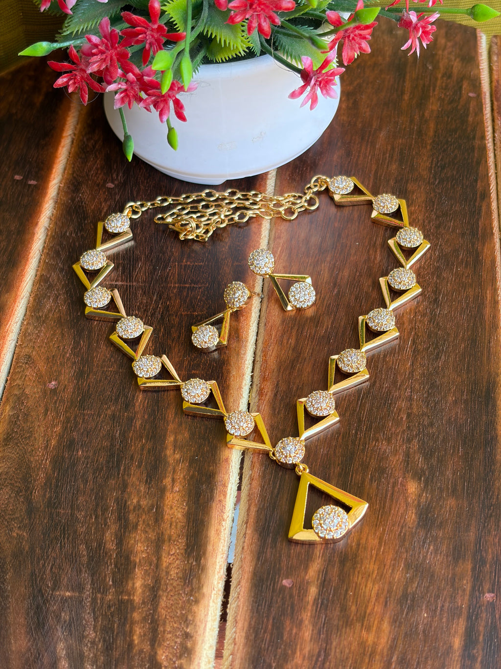 Luxury Crystal Drop Necklace