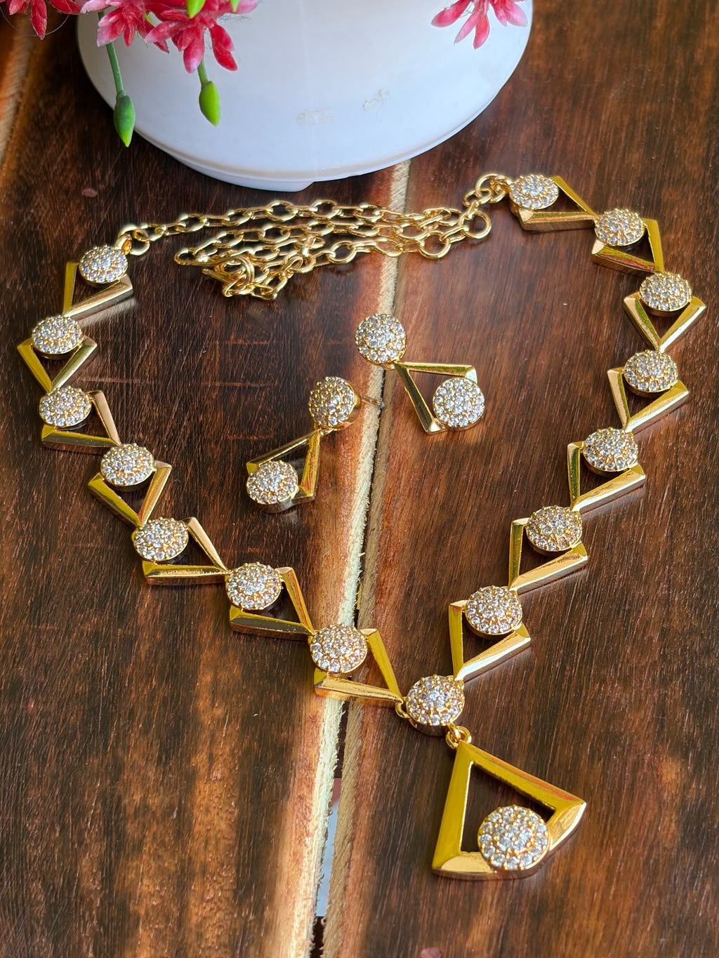 Luxury Crystal Drop Necklace