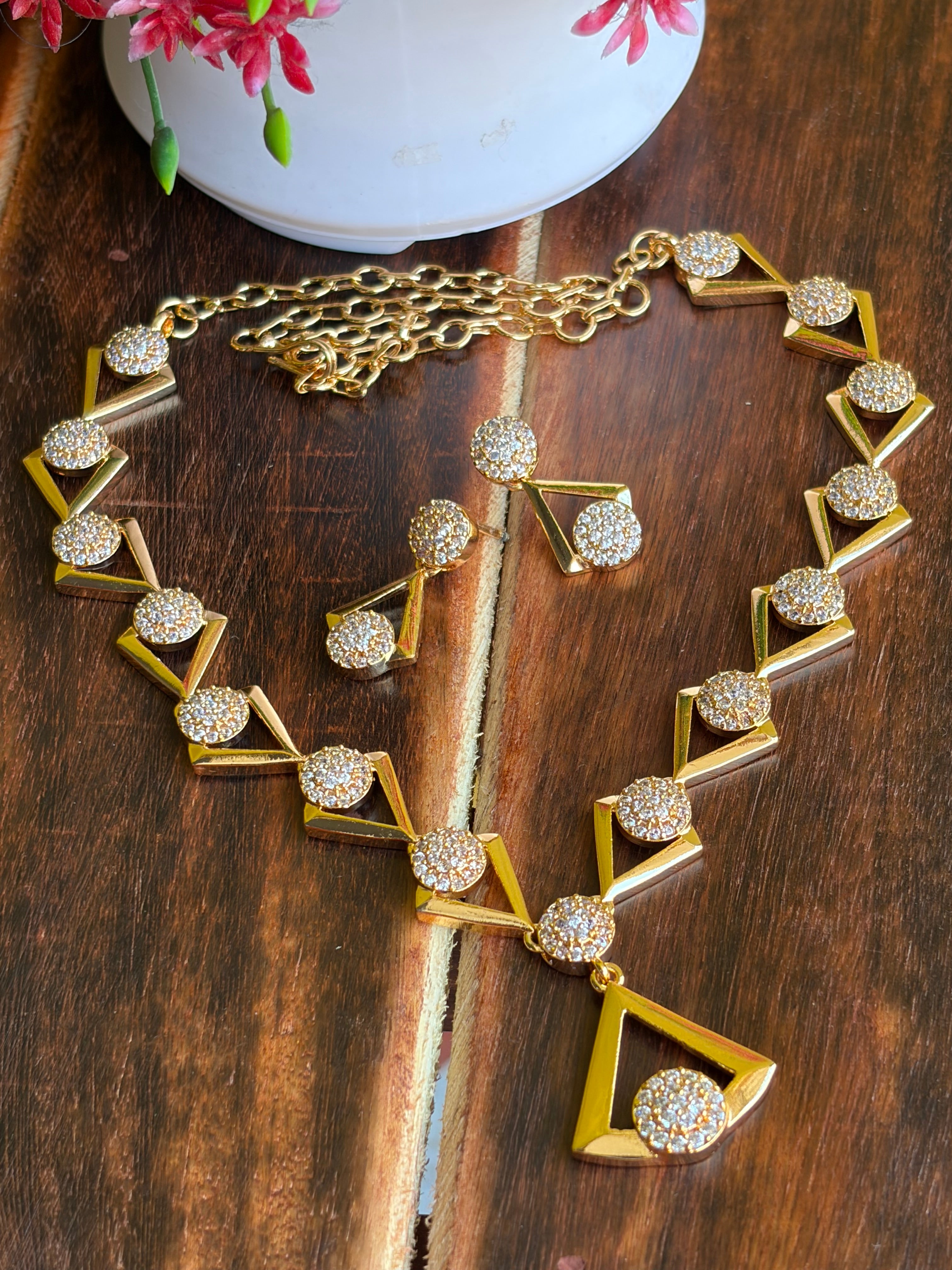 Luxury Crystal Drop Necklace