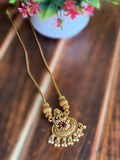 Antique Lakshmi Temple Pendant Necklace Set