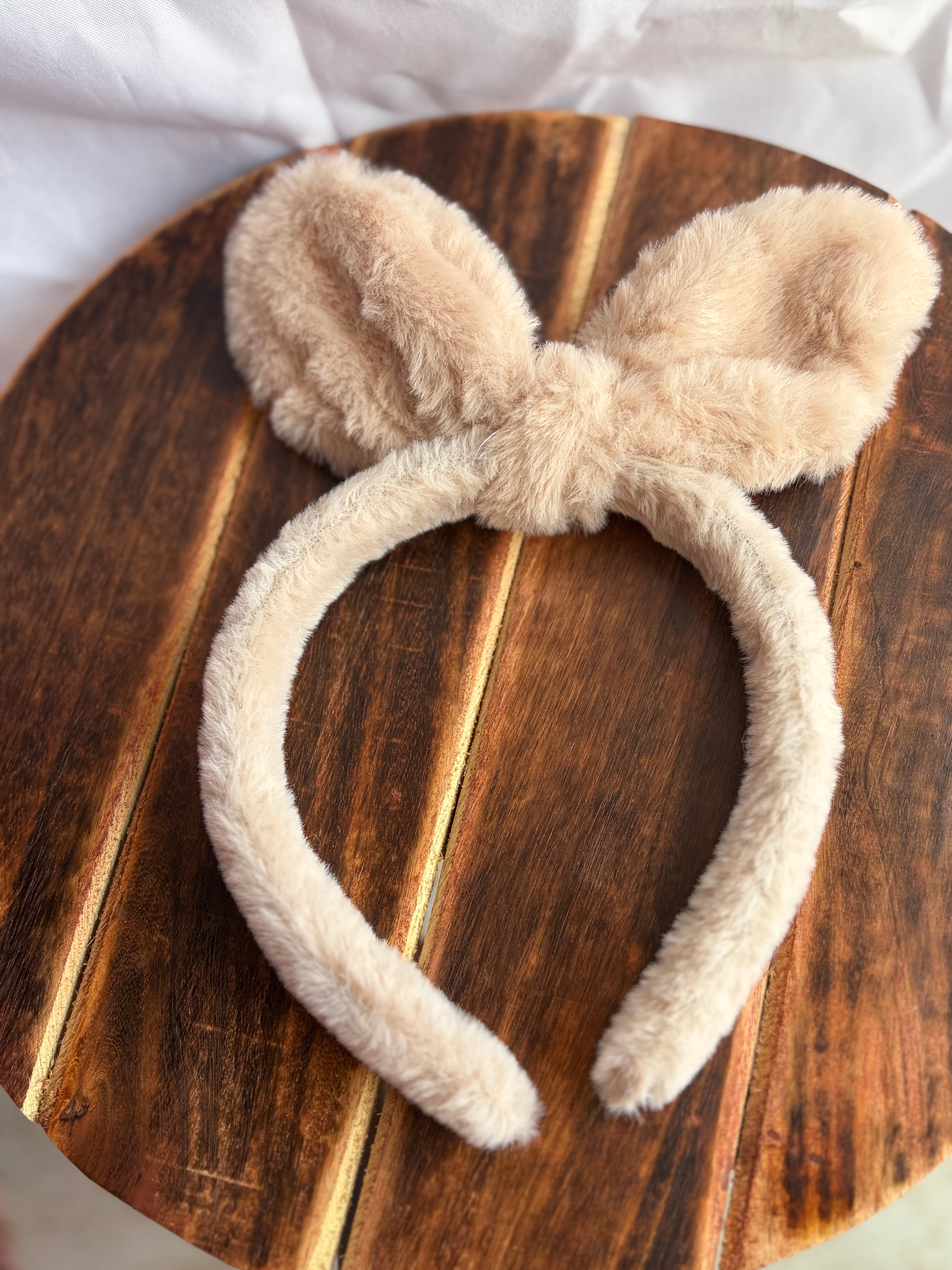 Bunny Bliss Plush Headband 🐰✨