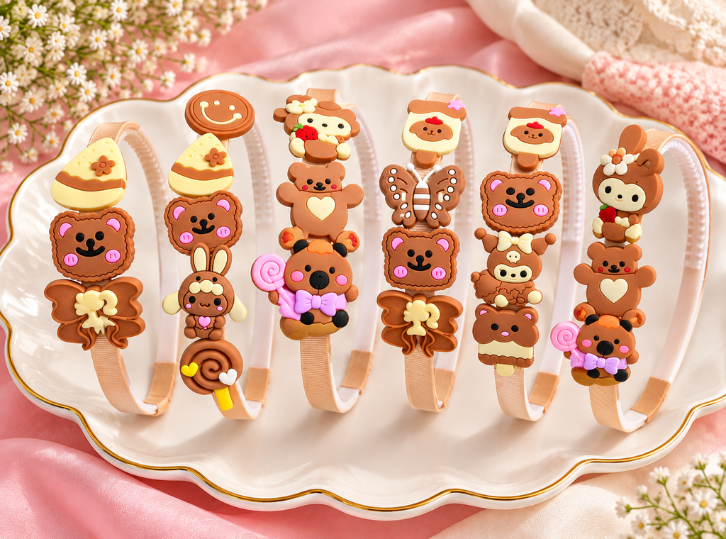 Cute Character Kids Hair Band Collection
