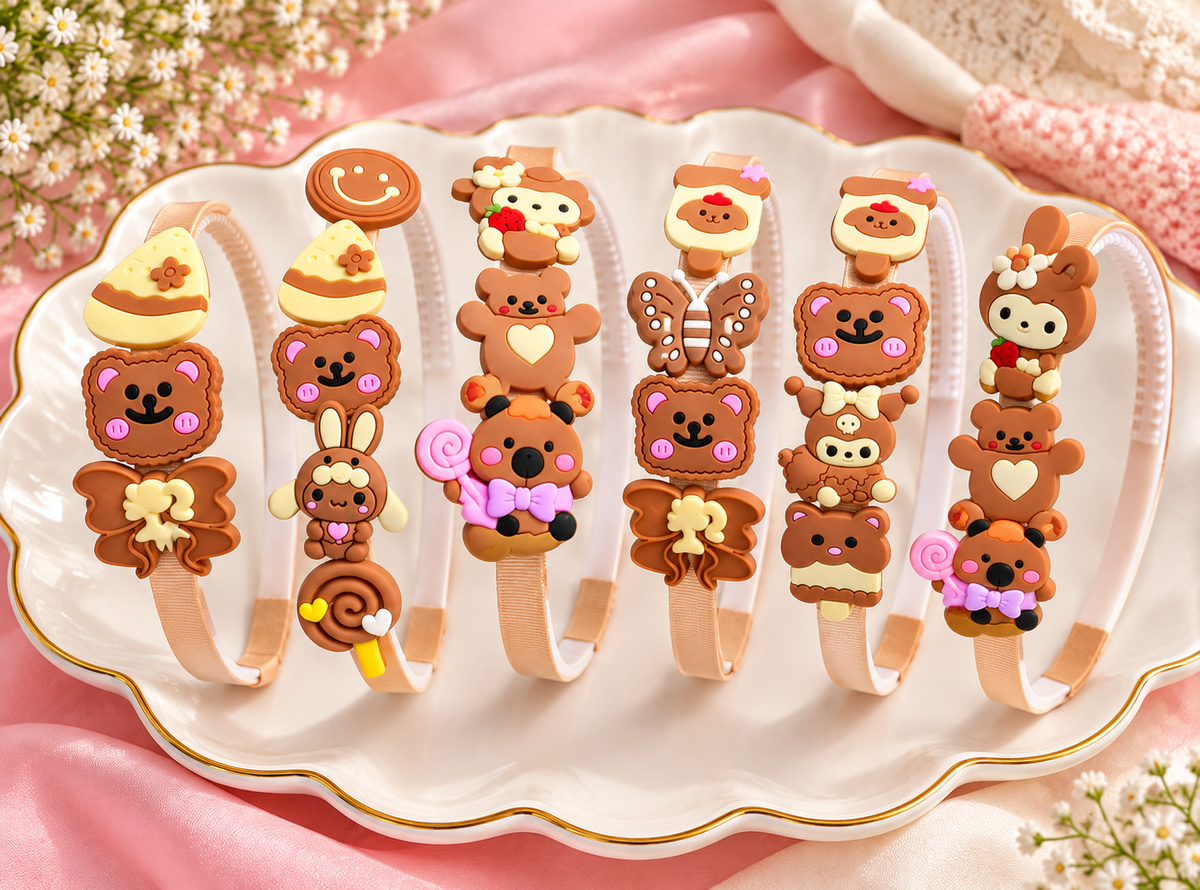 Cute Character Kids Hair Band Collection
