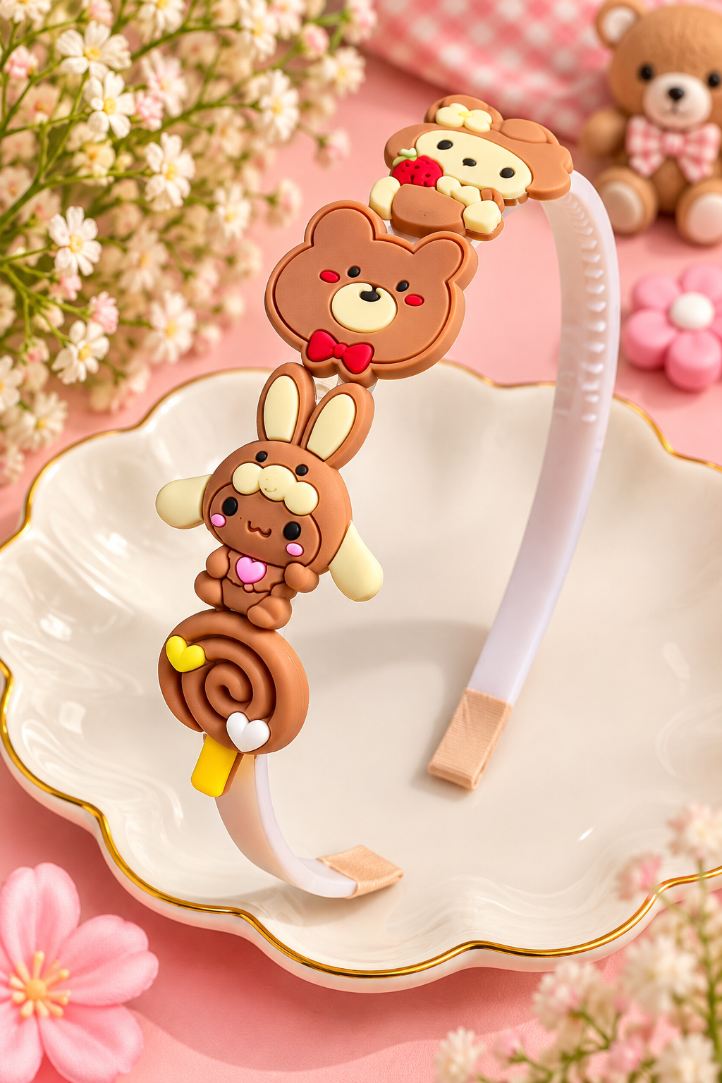 Cute Character Kids Hair Band Collection