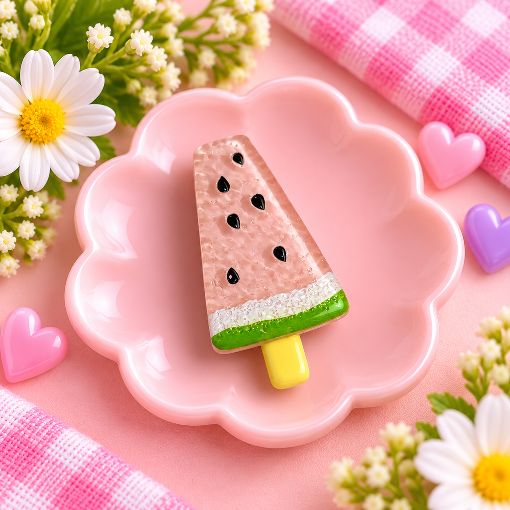 🍉 Watermelon Pop Hair Clip