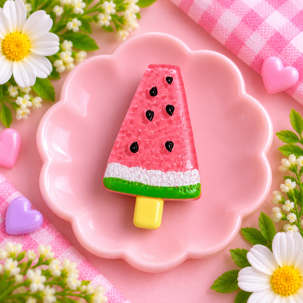 🍉 Watermelon Pop Hair Clip