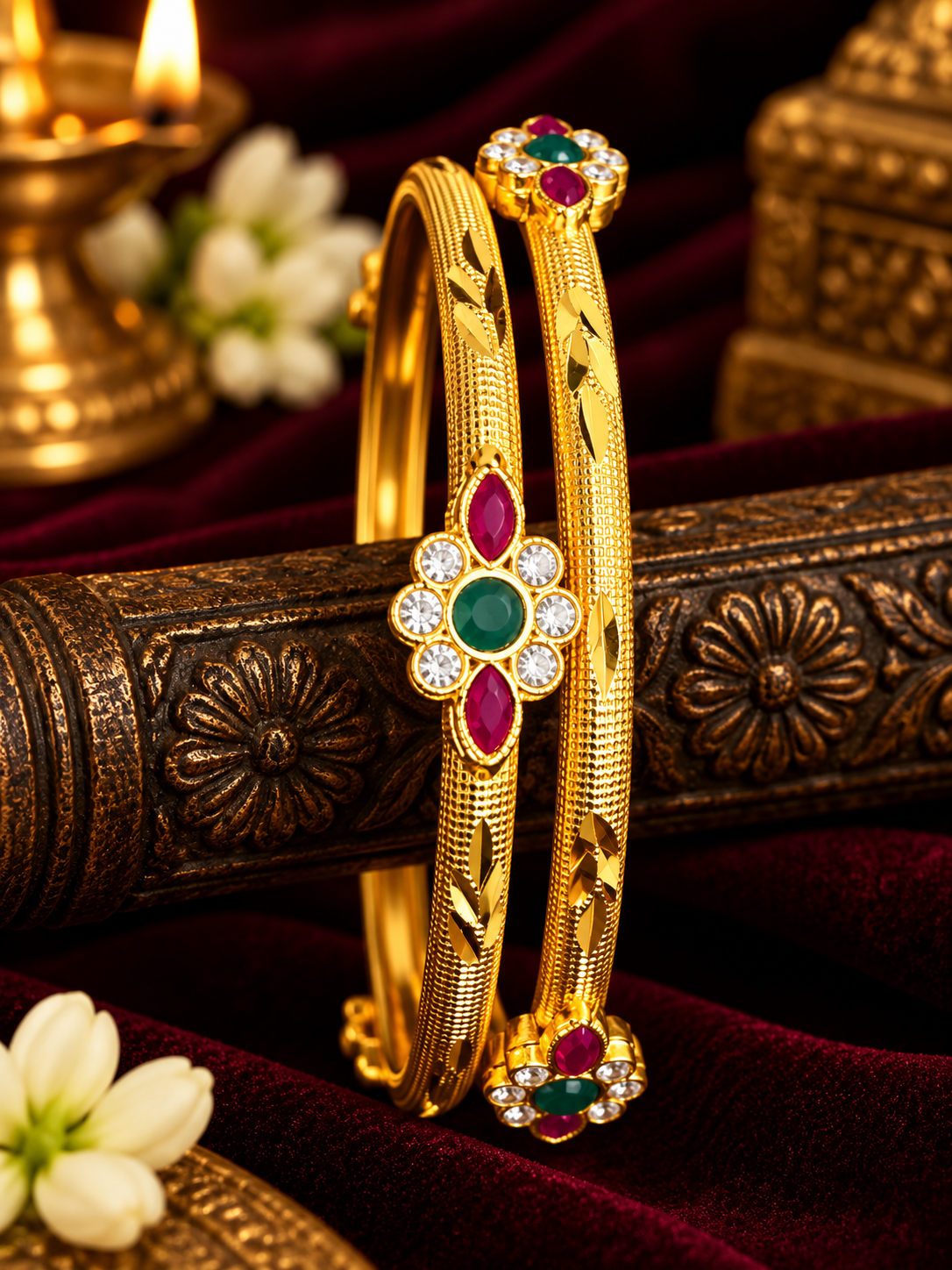 Ponmalar Heritage Bangles