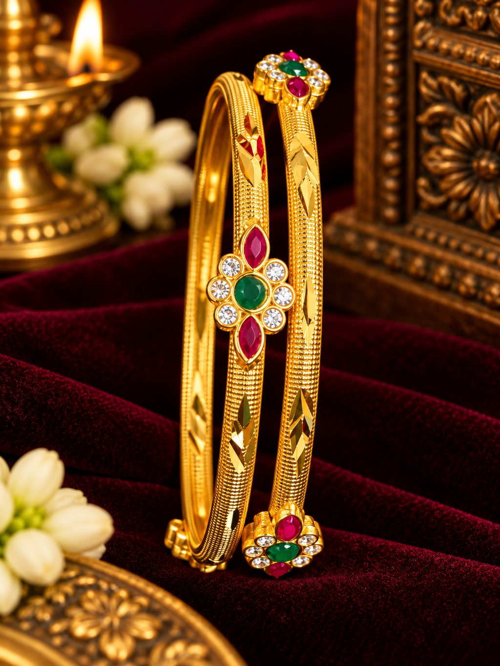 Ponmalar Heritage Bangles