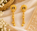 Thanga Valli Gold Finish Dangler Earrings 💛