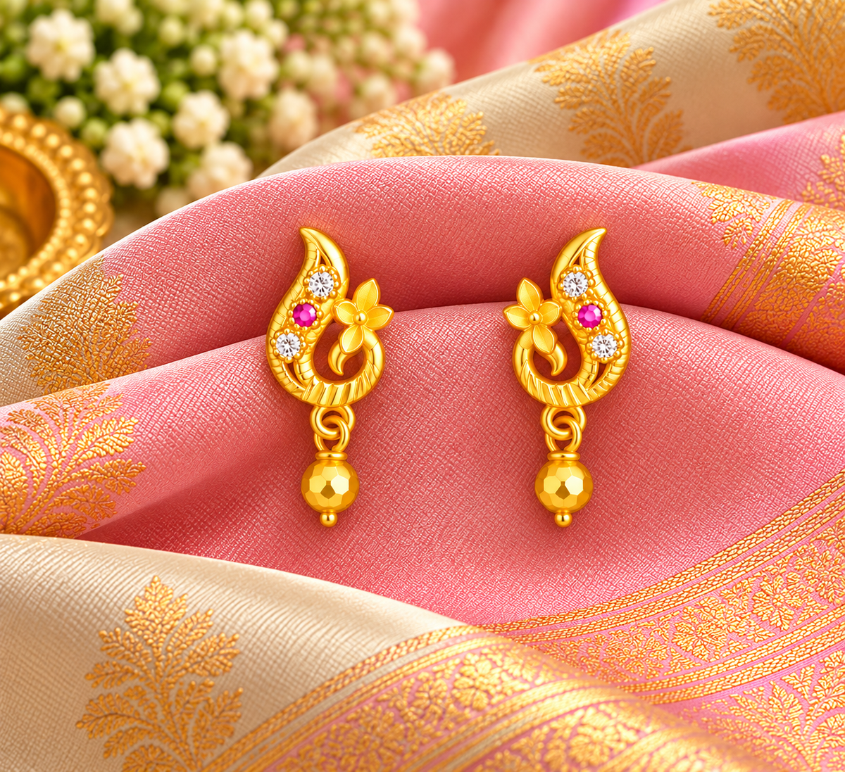Ponmayil Malar Earrings