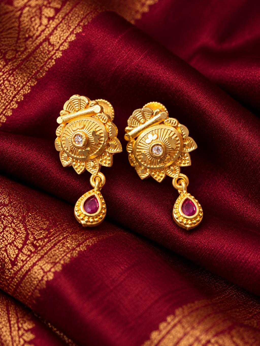 Sembon Malarmalai – 6 Month Guarantee Gold Necklace