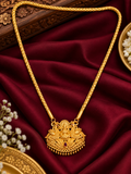 Porkathir Traditional Gold Finish Dollar Chain