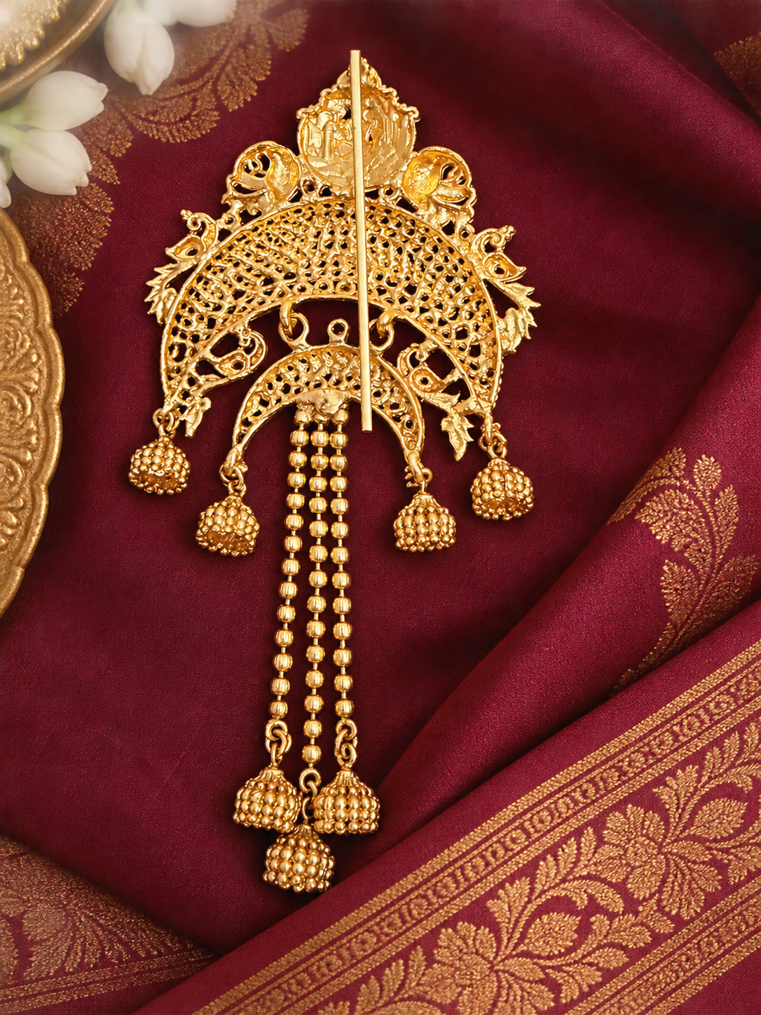 Swarna Mayuri Traditional Jadai Billa