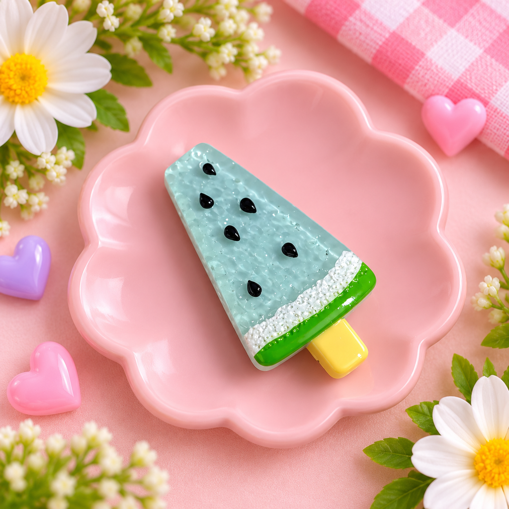 🍉 Watermelon Pop Hair Clip