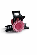 Blush Bloom Floral Claw Clip