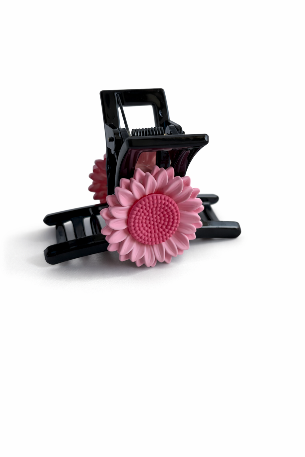 Blush Bloom Floral Claw Clip
